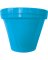 6" BLUE SPR FVR CLAY POT