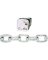 Campbell 1/4 In. 100 Ft. Zinc-Plated Low-Carbon Steel Coil Chain