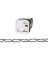 Campbell #2/0 225 Ft. Zinc-Plated Low-Carbon Steel Coil Chain