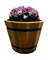 Sm Cedar Tub Planter