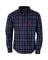 MED BLUE FLANNEL SHIRT