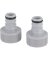Best Garden Female Poly Faucet Quick Connect Connector (2-Pack)