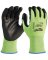 L HIVIS CUT2 DIPPD GLOVE