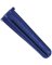 Hillman #8 - #10 Thread x 7/8 In. Blue Conical Plastic Anchor (14 Ct.)