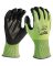 L HIVIS CUT3 DIPPD GLOVE