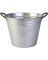 10" GALV WASHTUB PLANTER