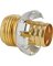 3/4" MALE BRASS HOSE END