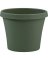 20" LVG GREEN POLY POT