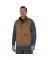 2XL BRN HD SHERPA VEST