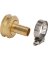 Best Garden 1/2 In. Female Brass Hose End Repair Hose Coupling