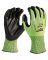 M CUT4 HIVIS POLY GLOVE