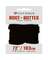 72" BLK/BRN BOOT LACE