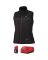 L WMN BLK M12 HEATD VEST