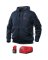 XL NVY HTD HOODIE