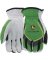 XL MEN JD GRN LTHR GLOVE