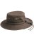 MENS DK BRN COTTON HAT