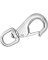 Bolt Snap Round Swivel Nickel