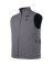 L GRY TGHSHL HTD VEST