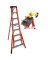 8' FBGL TRIPOD STEP LADDER