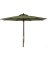 PATIO UMBRELLA 9FT HEATHER GRN