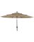 3-TIER TILT/CRNK TAN UMBRELLA 9'