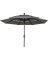 3 TIER SMK GRAY UMBRELLA