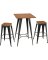 INDUSTRL 3PC BISTRO SET