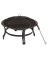 30" ROUND STEEL FIRE PIT AB