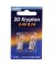 2pk 2D Krypton Flashlight Bulb