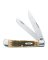 AMBER BONE TRAPPER KNIFE