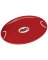 Red 26" Steel Saucer