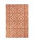 79X114 ORNG TILE RUG
