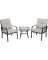 3PS CUSHION CHAT SET