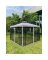 10x10 Gry Vrt Stl Gazebo