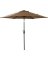 7.5' BROWN UMBRELLA