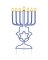 LED MENORAH STAKE