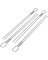 (e) 4pc Dual Prong Ss Skewer