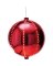 LG RED ORNAMENT W/LED