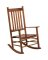NATURAL WOOD ROCKING CHAIR