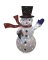 49" FLSHNG LED SNOWMAN