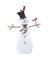 74" CW LED MESH SNOWMAN