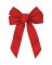 11X16 5LP RED VLVT BOW