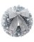 18" SILVER TINSEL WREATH