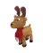 14" 3D TINSEL REINDEER