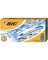 12PK MED BLUE RETRCT PEN