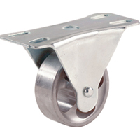 CASTER RIGID 2.5IN SEMI STEEL