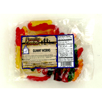 21119 GUMMY WORM 10.5OZ