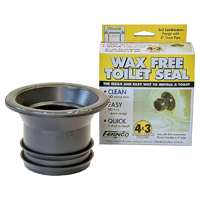 SEAL TOILET WAX FREE 4X3IN