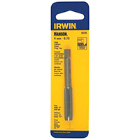 IRWIN 8331 Thread Tap, 7 mm- 1 Thread, Plug Tap Thread, 4-Flute, HCS