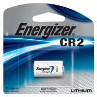 Energizer EL1CR2 EL1CR2BP Battery, 3 V Battery, 800 mAh, CR2 Battery,